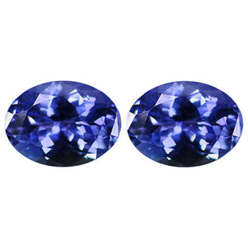 VIVID EXCEPTIONAL GISA CERTIFIED TANZANITE TANZANITE TANZANITE