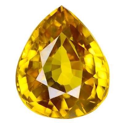 4.16CT CAMBODIAN ZIRCON [G.I.S.A.CERTIFIED] Vivid Yellow, VVS