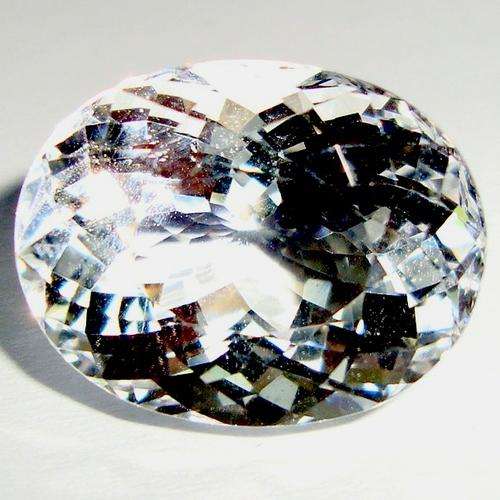 G.I.S.A. CERTIFIED 12.29CT GOSHENITE  Colourless, VVS