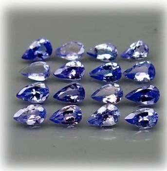 Certified Tanzanite ,  3.14CT TANZANITE PARCEL
