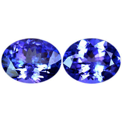 VIVID EXCEPTIONAL GISA CERTIFIED TANZANITE TANZANITE TANZANITE