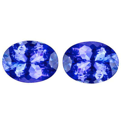 VIVID EXCEPTIONAL GISA CERTIFIED TANZANITE TANZANITE TANZANITE