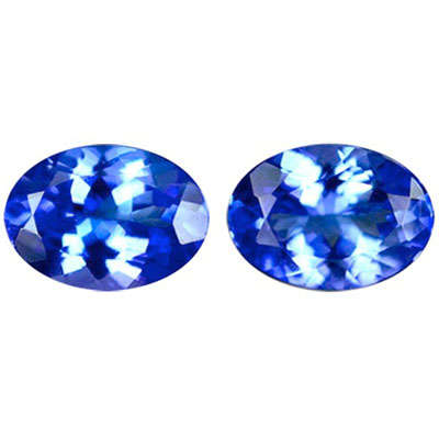 VIVID EXCEPTIONAL GISA CERTIFIED TANZANITE TANZANITE TANZANITE