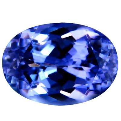 1.53CT TANZANITE [G.I.S.A. CERTIFIED] Intense Violet Blue [vB4/4], VVS