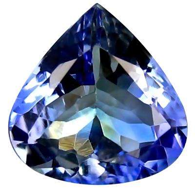 1.93CT TANZANITE [G.I.S.A. CERTIFIED] Intense Bluish Violet [bV4/4], VVS