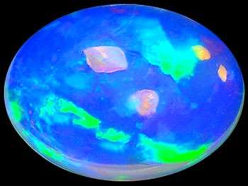G.I.S.A. CERTIFIED 2.76CT WELO DESERT OPAL  -  Vivid Multi-Colour Play of Fire