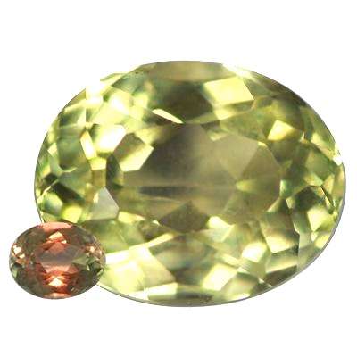 1.06CT ZULTANITE [G.I.S.A.CERTIFIED]  Yellowish Green to Reddish Brown