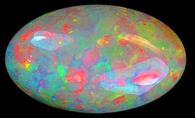 G.I.S.A. CERTIFIED 5.09CT OPAL - AAA GRADE ! Vivid Multi-Colour Play of Fire