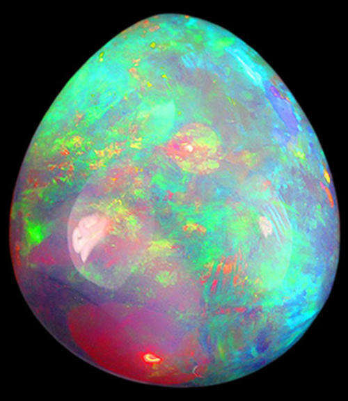 G.I.S.A. CERTIFIED 5.04CT OPAL - AAA GRADE ! Vivid Multi-Colour Play of Fire