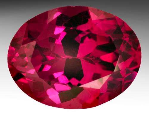 4.38ct Certified Rhodolite