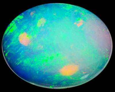 G.I.S.A. CERTIFIED 2.58CT WELO RIDGE OPAL  -  Vivid Multi-Colour Play of Fire