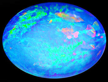 G.I.S.A. CERTIFIED 3.10CT OPAL  -  Vivid Multi-Colour Play of Fire
