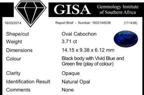 BLACK OPAL