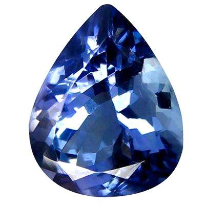 1.89CT TANZANITE [G.I.S.A. CERTIFIED] Intense Violet Blue [vB4/4], VVS