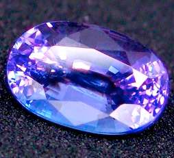 1.61CT TANZANITE [G.I.S.A. CERTIFIED] Moderate Intense Blue Violet [bV4/3], VVS