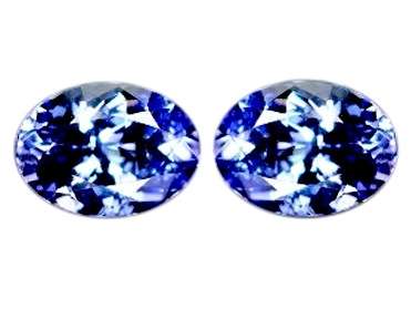 *** TANZANITE *** 1.85CT TANZANITE PAIR