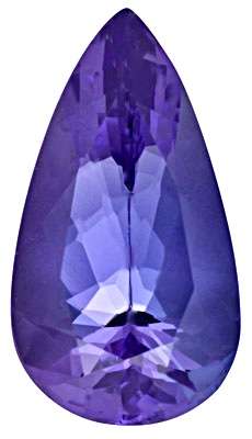 1.53CT TANZANITE [G.I.S.A.CERTIFIED] Intense-Vivid Blue Violet (bV5/4), VVS