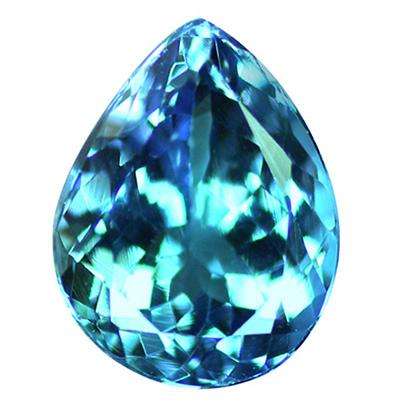 1.49CT TANZANITE [G.I.S.A.CERTIFIED] Intense Violetish Blue (vB4/4), VVS, Pear