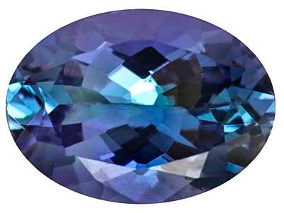 G.I.S.A. CERTIFIED 1.22CT TANZANITE  Intense-Vivid Violet Blue (vB4/5), VVS