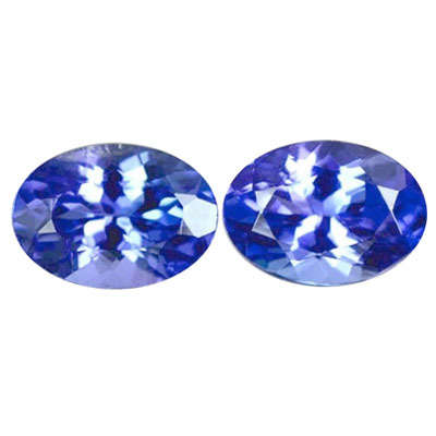 *** TANZANITE *** 2.53CT TANZANITE PAIR