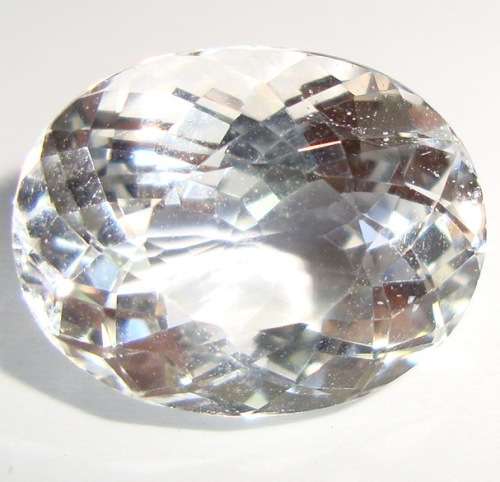 G.I.S.A. CERTIFIED 9.01CT GOSHENITE  Colourless, VVS