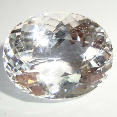*** HIMALAYAN BERYL *** G.I.S.A. CERTIFIED 11.45CT GOSHENITE  Colourless, VS
