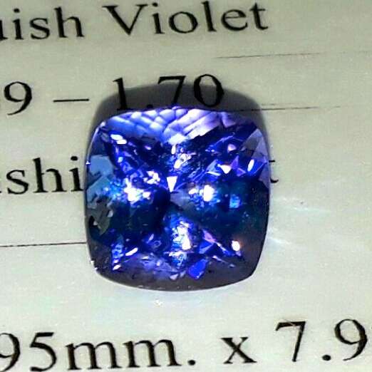 2.62CT CERTIFIED TANZANITE  [Grade: bV7/7]  * PREMIUM GRADE*