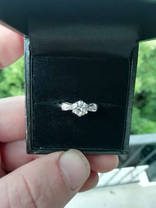 0.57CT DIAMOND RING