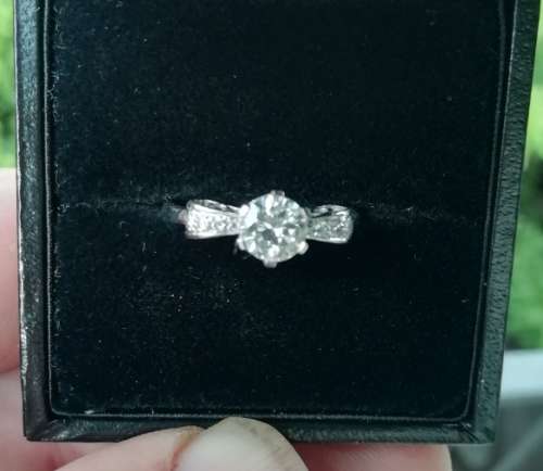 0.57CT DIAMOND RING