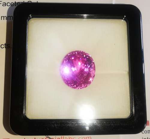 17.62CT KUNZITE * AAA+ Grade Certified Kunzite *