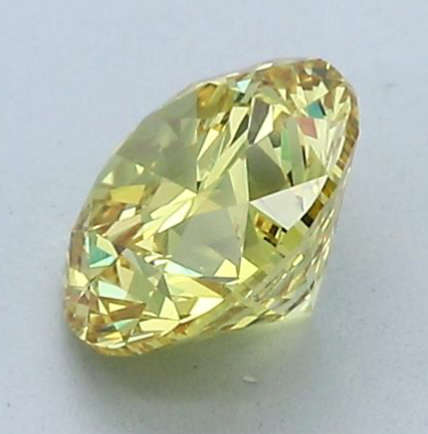 2.01Ct Light fancy Yellow Diamond * EGL Certified Diamond *