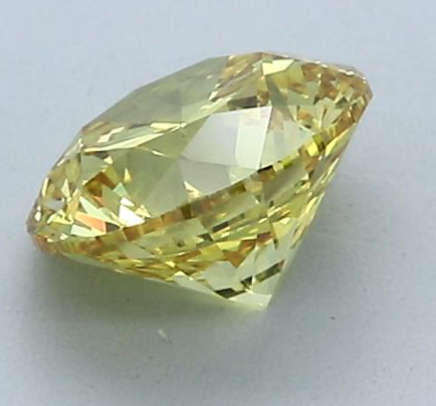 2.01Ct Light fancy Yellow Diamond * EGL Certified Diamond *