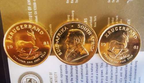 1 Oz Krugerrands [x3]