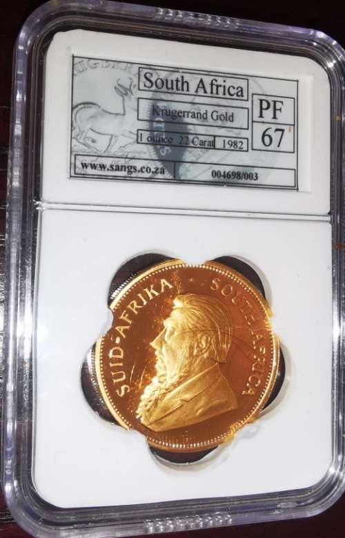 1Oz Gold PROOF Krugerrand  PF67