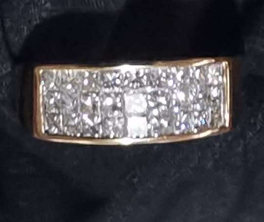 1.5ct Diamond Ring, 18k white gold