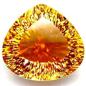 32.25CT UNHEATED IMPERIAL TOPAZ [G.I.S.A.CERTIFIED] Pinkish Orange, VVS1 [Value: R33'075.00]