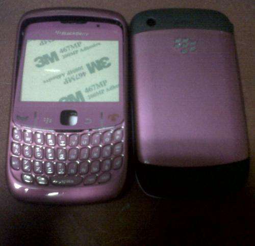Hot Pink Blackberry Housing + Screen Protector