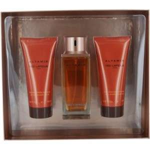 Ted Lapidus Altamir Gift Set, Fragrance for Men, 125 ml EDT plus Aftershave plus Shower Gel