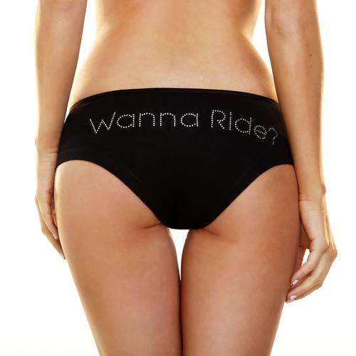 Hustler Bling Booty Shorts Wanna Ride