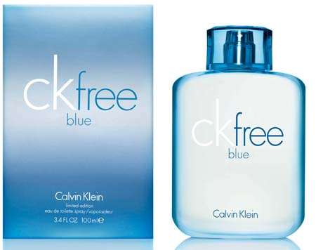 Calvin Klein CK Free Blue , Fragrance for Men, Size: 100 ml EDT