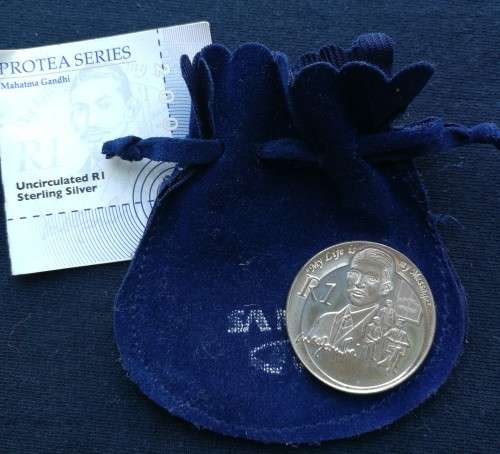 Protea Silver R1 - 2008 Gandhi Uncirculated
