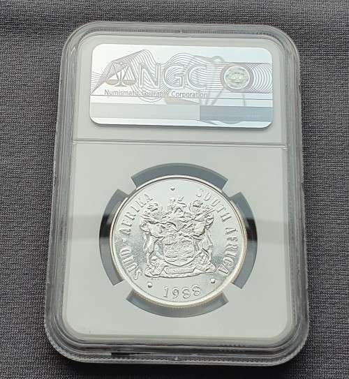 1988 Silver R1 Coin (The Great Trek) MS64