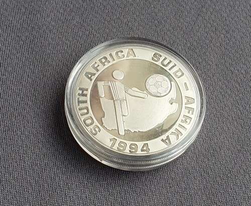 1994 Silver R2 - Soccer World Cup Proof Coin