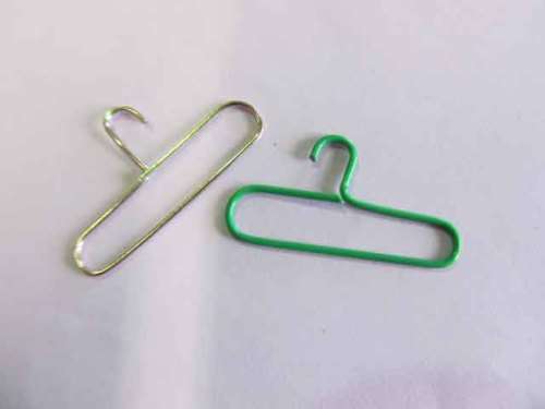 Embellishments Metal Hanger Green Nickel 35mm x 18mm 1 Set / 2pc