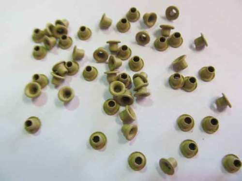 Eyelets, Khaki, 2.5mm, ±20pc