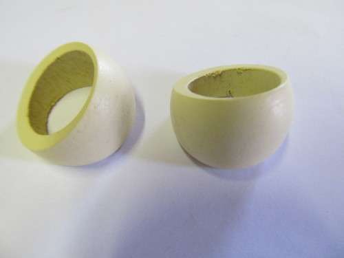 Ring Wood Natural Size O