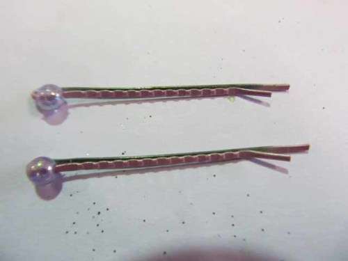 Hair Pin Purple 45mm