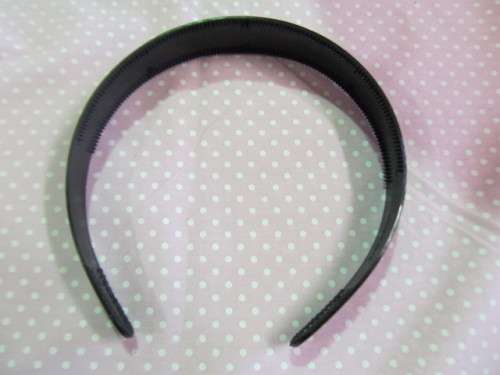 Head Band Black 25mm Width