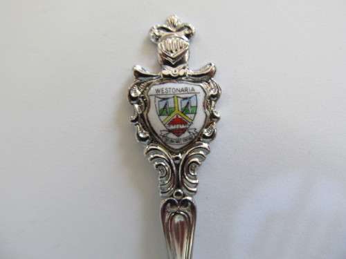 Spoon Sugar Souvenir Westonaria Silver Colour 117mm