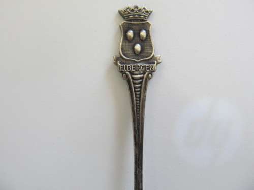 Spoon Sugar Souvenir Fibergen Silver Colour 118mm
